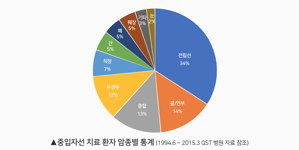 중입자선 암 치료 실적
