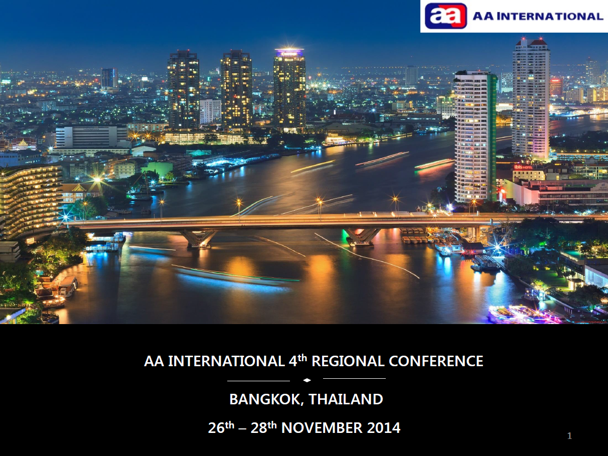[AA International] 4th Regional Conference 